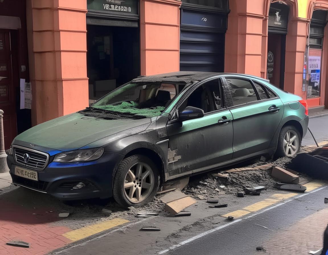 Автомобиль врезался в пекарню: видео и подробности происшествия — news-m.ru